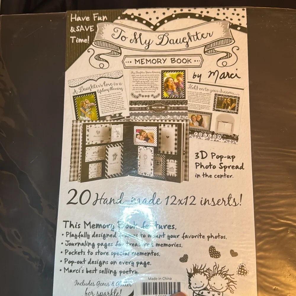 NEW Daughter Memory Book